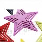 Lot of 2 Sets 3D Solid Star Wall Stickers/Home Decor