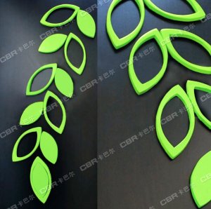 Lot of 2 Sets 3D Solid Leaf/Leave Wall Stickers/Home Decor