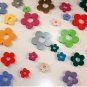 Lot of 2 Sets 3D Solid Flower Wall Stickers/Home Decor
