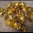 Lot of 500pcs 14mm Gold Plated Jingle Bell Charm