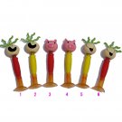 Lot of 6pcs head Shaking Acetabula Pen/Pop up Promotion party favor