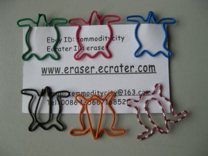 Lot of 96pcs Paper Clip Turtle Shaped/bookmark