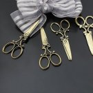 Lot of 100pcs mini Brass Scissors dollhouse miniature toy/jewelry Charm CM819