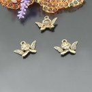 Lot of 500pcs mini Angel dollhouse miniature toy/jewelry bracelet alloy Charm B3