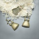 Lot of 200pcs mini Brass Skirt dollhouse miniature toy/jewelry Charm B2