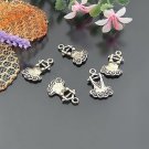 Lot of 200pcs mini Brass Skirt dollhouse miniature toy/jewelry Charm B5