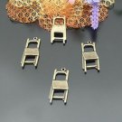 Lot of 200pcs mini Brass Chair dollhouse miniature toy/jewelry Charm B2