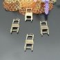 Lot of 200pcs mini Brass Chair dollhouse miniature toy/jewelry Charm B2