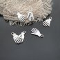 Lot of 500pcs mini Silver Hand dollhouse miniature toy/jewelry bracelet alloy Charm B2