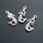 300pcs mini Silver Mermaid dollhouse miniature toy/jewelry Charm