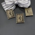 Lot of 100pcs mini angel pendant charm/jewelry necklace metal alloy charm