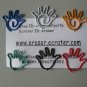 Lot of 96pcs Paper Clip Hand Palm Shaped/bookmark A2