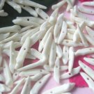 Lot of 100pcs 3cm Dog Teeth/Tooth Taxidermy DIY Jewelry bead