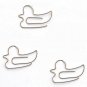 Lot of 96pcs Paper Clip Duck Shaped / Bookmark office
