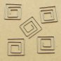 Lot of 96pcs Paper Clip Square Shaped / Bookmark office