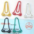 Lot of 96pcs Paper Clip Nose Shaped / Bookmark office