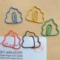 Lot of 96pcs Paper Clip Shit Shaped / Bookmark office