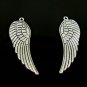 Sales 100pcs Dollhouse Miniature toy  WING jewelry bracelet metal Charm Bead