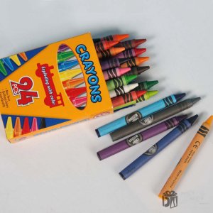 Lot of 24pcs Crayons