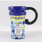 Hand Painted Cup Mug Vase Studio TASK Design