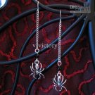 Halloween Dangley Spider Earring / Emo Goth Gothic WGW