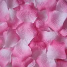 Lot of 480pcs Fake Pink white Wedding Rose Petal Life Size