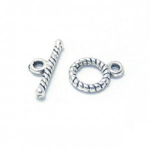 30 Sets Jewelry Repair DIY Flower Clasp Toggle Finding/jewelry accessory 12 X 8mm