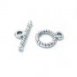 30 Sets Jewelry Repair DIY Flower Clasp Toggle Finding/jewelry accessory 12 X 8mm