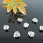1500pcs mini Silver Leaf dollhouse miniature toy/jewelry bracelet  metal alloy Charm CM664