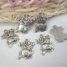 Lot of 300pcs mini Cat Tom & Jerry dollhouse miniature toy/jewelry bracelet  metal alloy Charm B2