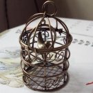 BIg Bird Cage 75 X 34MM dollhouse miniature toy/jewelry bracelet  metal alloy Charm A1
