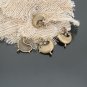 Lot of 300pcs Bird Chicken 21 X 17MM dollhouse miniature toy/jewelry bracelet  metal alloy Charm
