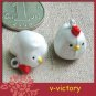 10 x Cartoon Bell Dog Pet Cat Collar Chick Chicken  B2 2cm
