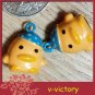 10 x Cartoon Bell Dog Pet Cat Collar Duck 2cm B2