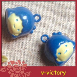 10 x Cartoon Bell Dog Pet Cat Collar Girl 2cm