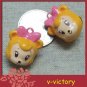 10 x Cartoon Bell Dog Pet Cat Collar Mickey Mouse 2cm