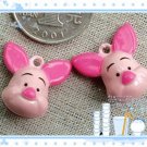 10 x Cartoon Bell Dog Pet Cat Collar Long Ear Pig 2cm
