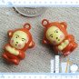 10 x Cartoon Bell Dog Pet Cat Collar Monkey  2cm A2
