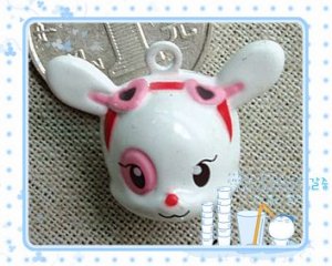 10 x Cartoon Bell Dog Pet Cat Collar Rabbit  2cm A2