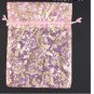 100pcs 9 x 12cm Pink Rose Organza Bag Jewelry gift Bag Wedding Accessory Pouch