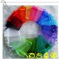 100pcs 9 x 12cm Plain Organza Bag Jewelry gift Bag Wedding Accessory Pouch