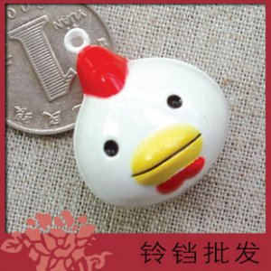 5 x  Big Cartoon Bell Dog Pet Cat Collar Duck Chicken 3cm