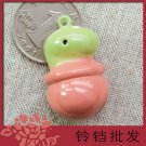 5 x  Big Cartoon Bell Dog Pet Cat Collar Snake Animal 3cm