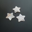 40pcs Shell Bead Star Pentagram Fitting 18mm