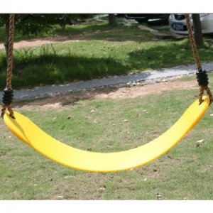 Soft EVA Swing for kid/Child outdoor fun Yellow