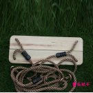Classic Wood Tree Swing Kit for Adult Kid outdoor fun