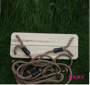 Classic Wood Tree Swing Kit for Adult Kid outdoor fun