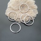 30pcs Split 27mm Key Ring Chain Metal Brass Jewelry Finding