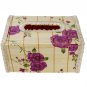 Original Bamboo Tissue BOOK holder souvenir/gift Purple
