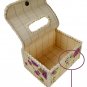 Original Bamboo Tissue BOOK holder souvenir/gift Purple